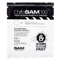 Кровоспинна губка 10 см х 10 см / ChitoSAM 100 4in x 4in